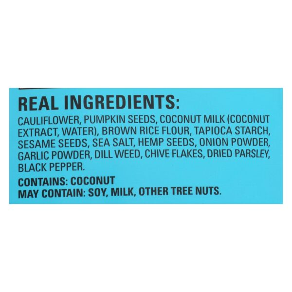 Hippie Snacks - Cauliflower Crsps Ranch - Case Of 8-2.5 Oz - Image 2