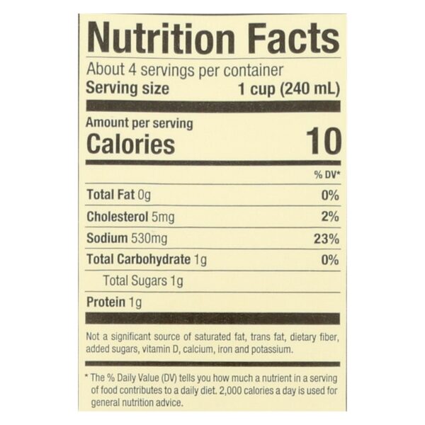 Pacific Natural Foods Chicken Broth - Free Range - Case Of 12 - 32 Fl Oz. - Image 2