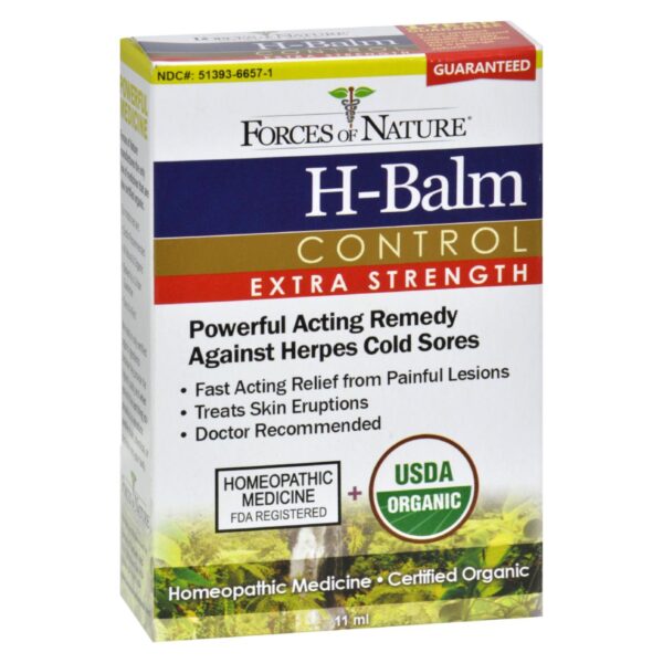 Forces Of Nature - Organic H-balm Daily Control - Extra Strength - 11 Ml - Image 2