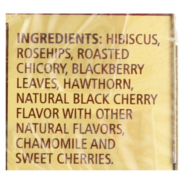 Celestial Seasonings Herbal Tea Caffeine Free Black Cherry Berry - 20 Tea Bags - Case Of 6 - Image 2