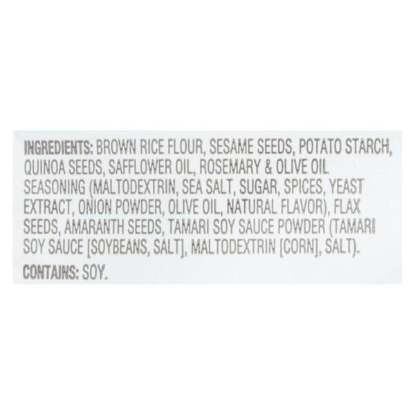 Crunchmaster - Multiseed Crckr Rsmry&olv - Case Of 12 - 4 Oz - Image 2
