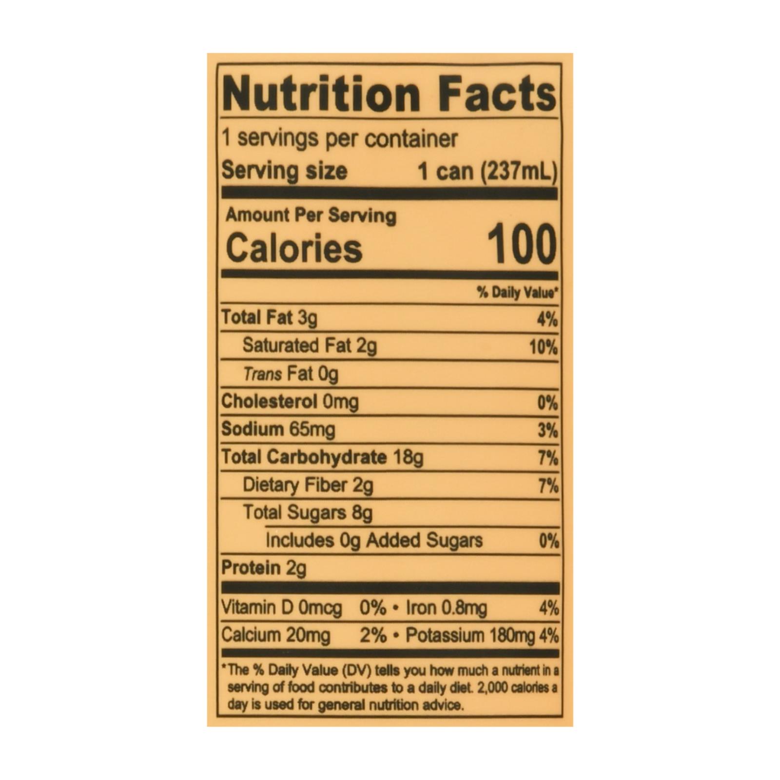 Pop & Bottle - Oat Milk Latte Mocha - Case Of 12-8 Fz - Image 2