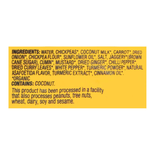 Tasty Bite - Coconut Chkp Curry - Case Of 6-10 Oz - Image 2