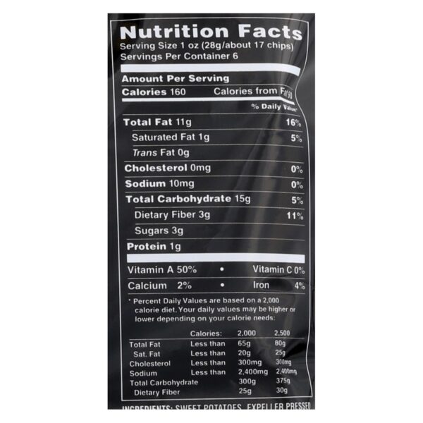 Terra Chips - Chip Sweet Potato Plain - Case Of 12-5 Ounces - Image 2