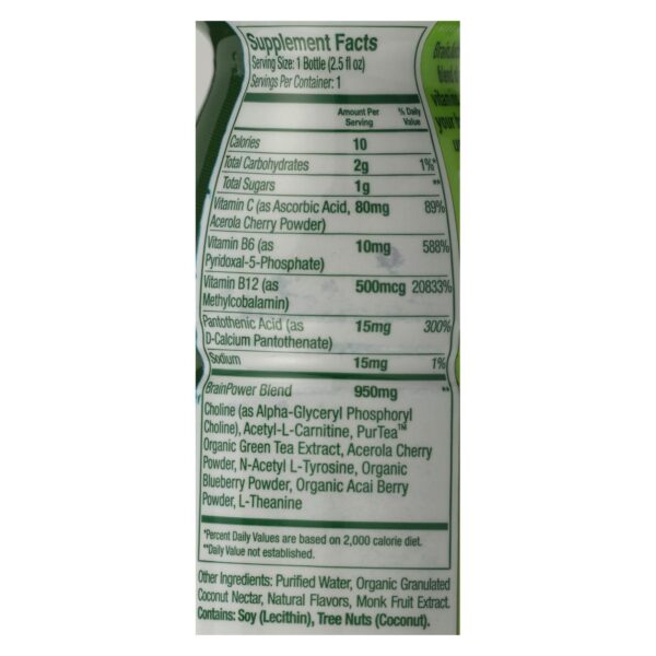 Brain Juice - Brain Juice Peach Mango - Case Of 12 - 2.5 Fz - Image 2