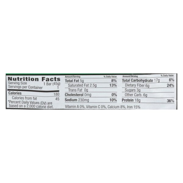 Nugo Nutrition Bar Nugo Slim Bar - Chocolate Mint - Case Of 12 - 1.59 Oz - Image 2