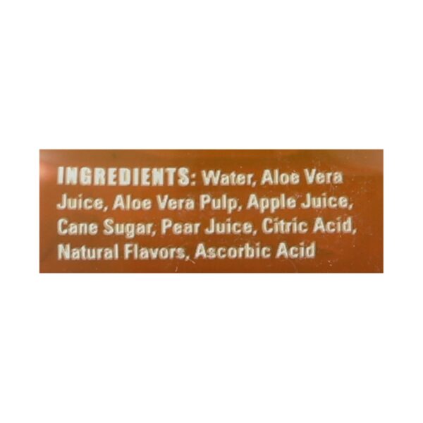 Alo Original Crisp Aloe Vera Juice Drink - Fuji Apple And Pear - Case Of 12 - 16.9 Fl Oz. - Image 2