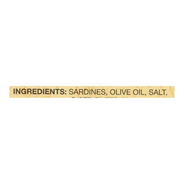 Reese Sardines - Skinless Boneless In Olive Oil - Case Of 10 - 3.75 Oz - Image 2
