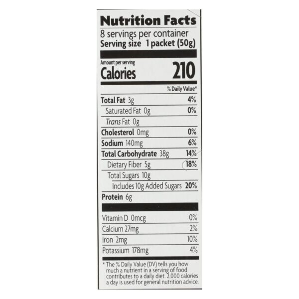 Nature's Path Hot Oatmeal - Flax Plus - Case Of 6 - 14 Oz. - Image 2