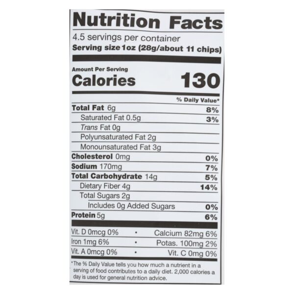 Beanitos - White Bean Chips - Nacho Nation - Case Of 6 - 4.5 Oz. - Image 2