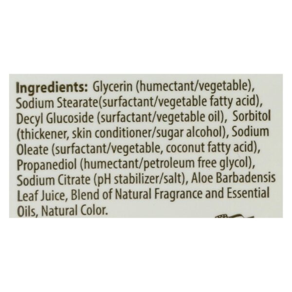 Clearly Natural Glycerine Bar Soap Aloe Vera - 4 Oz - Image 2