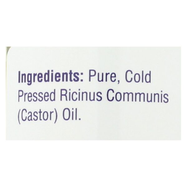 Heritage Products Castor Oil Hexane Free - 8 Fl Oz - Image 2