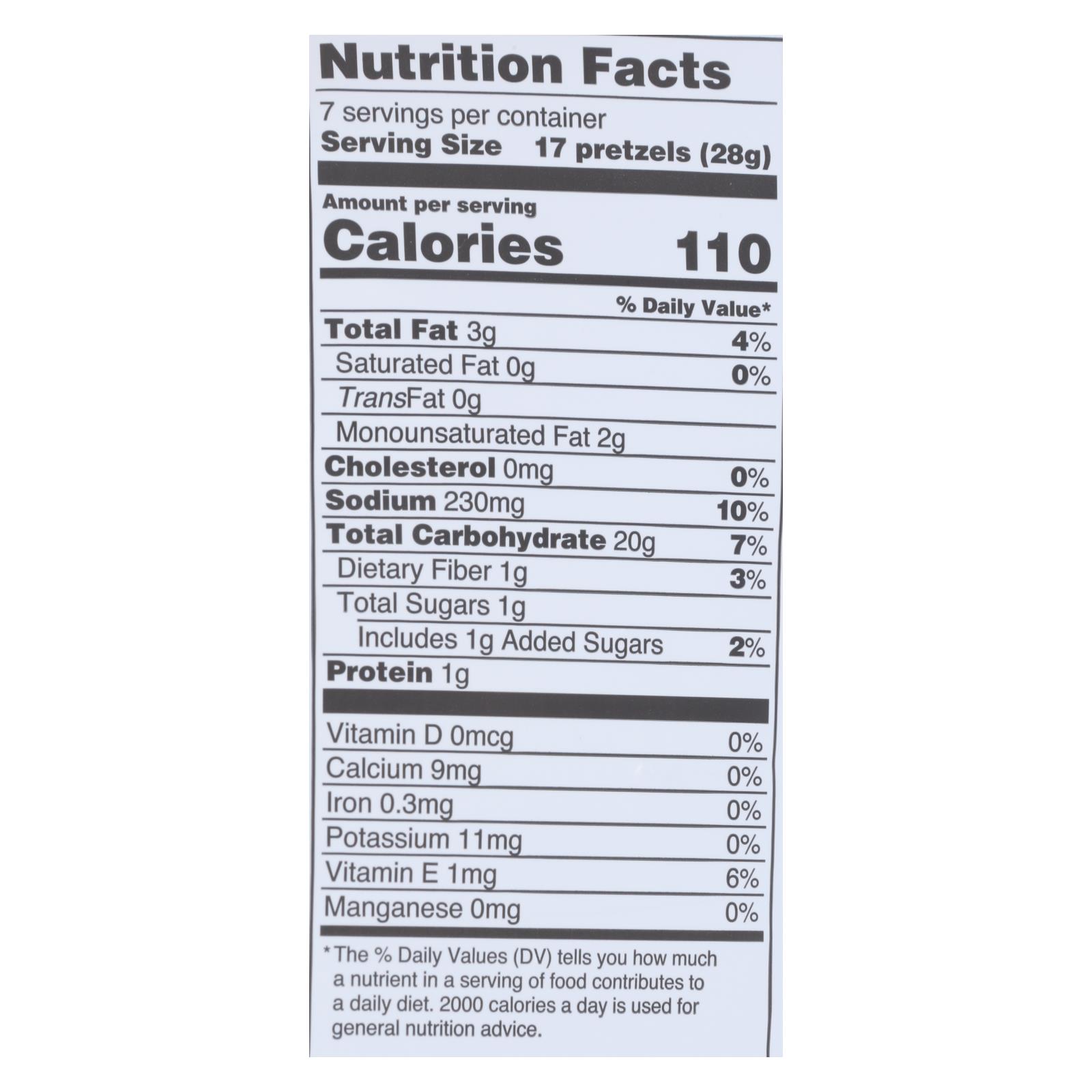 Quinn - Pretzels Classic Sea Salt Twist - Case Of 8-5.6 Oz - Image 2