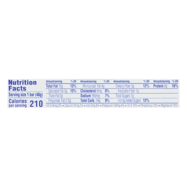 Clif Bar Luna Bar - Organic Nuts Over Chocolate - Case Of 15 - 1.69 Oz - Image 2