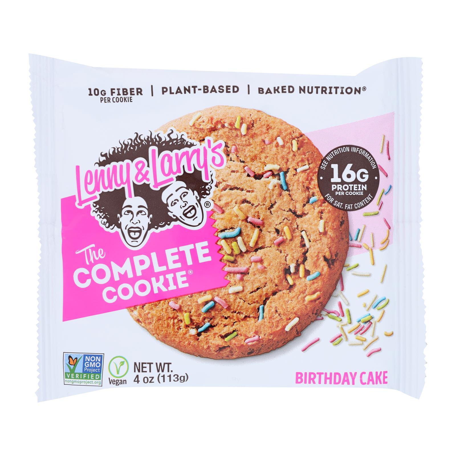 Lenny And Larry's The Complete Cookie Birthday Cake - Case Of 12 - 4 Oz - Image 8