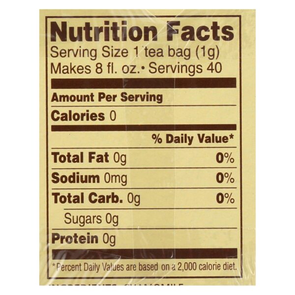 Celestial Seasonings Herbal Tea - Sleepytime - Caffeine Free - Case Of 6 - 40 Bags - Image 2
