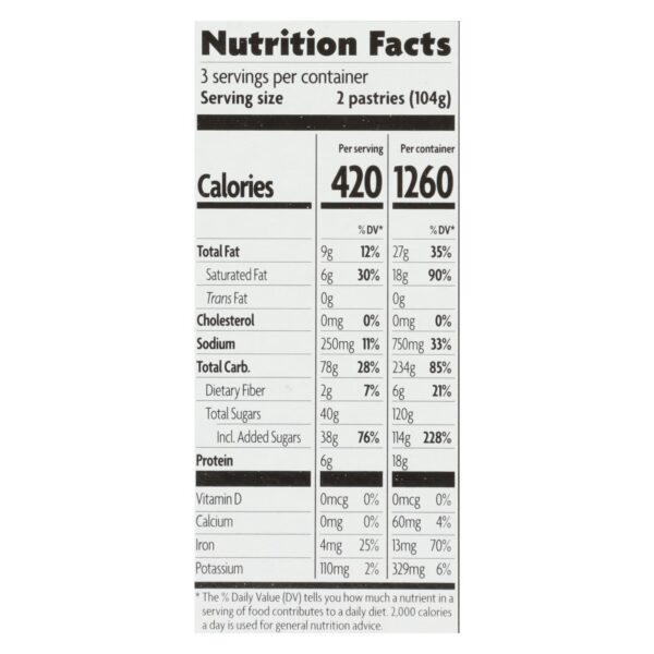 Nature's Path Organic Frosted Toaster Pastries - Mmmaple Brown Sugar - Case Of 12 - 11 Oz. - Image 2