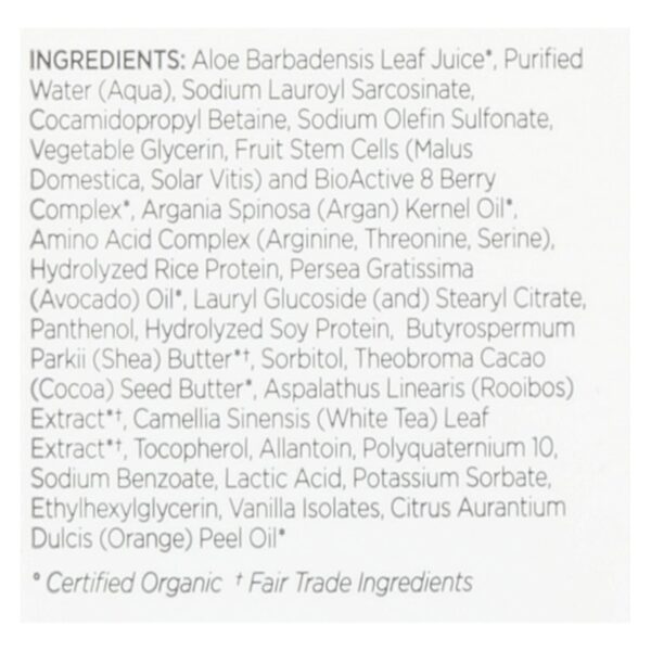 Andalou Naturals Moisture Rich Shampoo Argan And Sweet Orange - 11.5 Fl Oz - Image 2