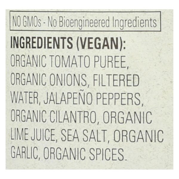 Amy's - Mild Salsa - Made With Organic Ingredients - Case Of 6 - 14.7 Oz - Image 2