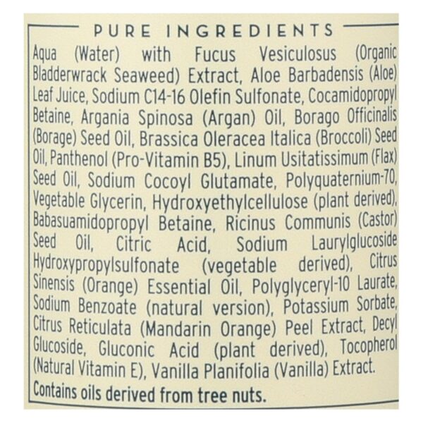 The Seaweed Bath Co Shampoo - Smoothing - Citrus - Vanilla - 12 Fl Oz - Image 2