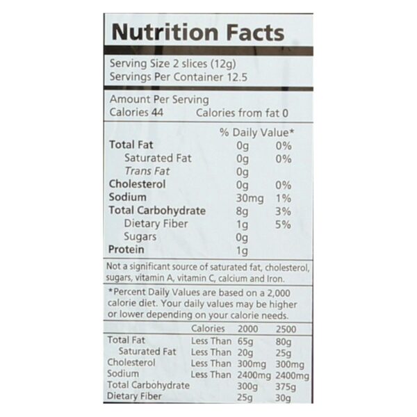 Real Foods Organic Corn Thins - Multigrain - Case Of 6 - 5.3 Oz. - Image 2