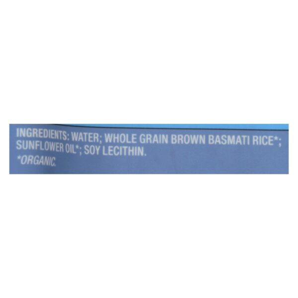 Seeds Of Change Organic Rishikesh Brown Basmati Rice - Case Of 12 - 8.5 Oz. - Image 2