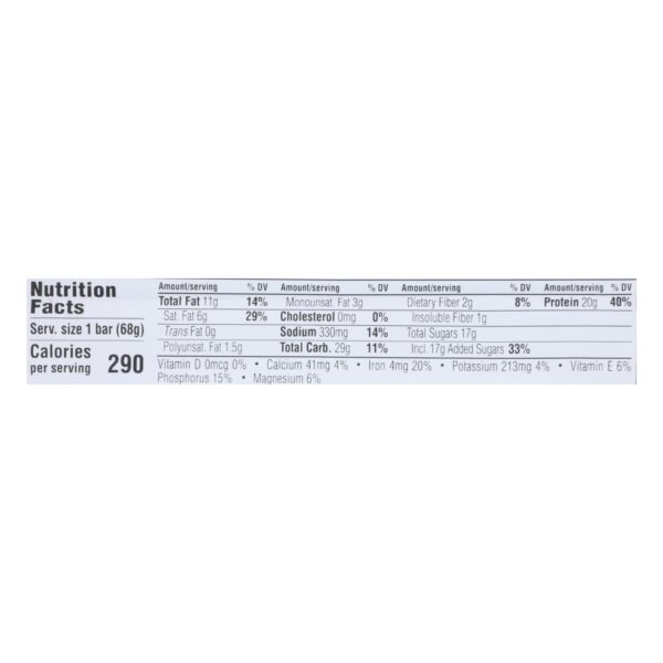 Clif Bar Builder Bar - Chocolate Peanut Butter - Case Of 12 - 2.4 Oz - Image 2