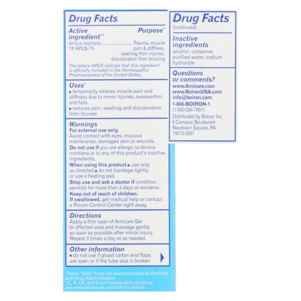Boiron - Arnicare Gel - Value Size - 4.1 Oz - Image 2