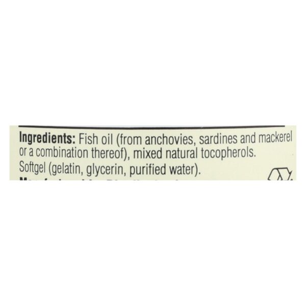 Spectrum Essentials Omega-3 Fish Oil Dietary Supplement  - 1 Each - 100 Cap - Image 2