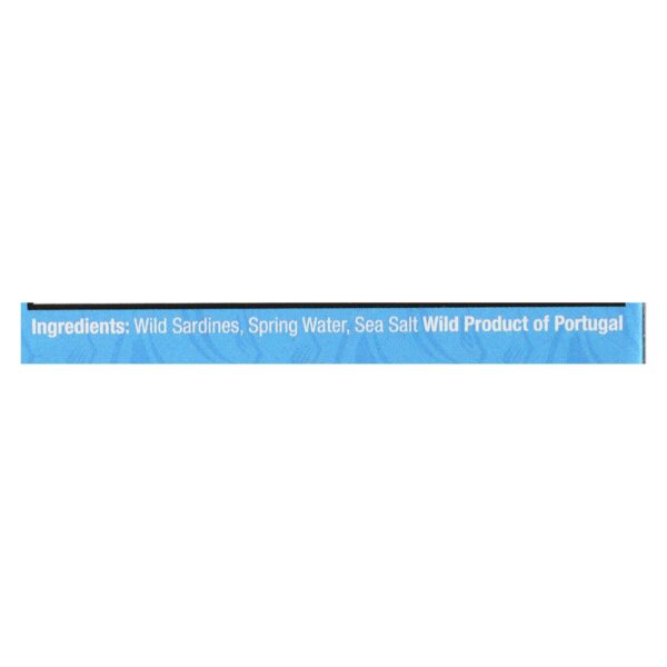 Henry And Lisa's Natural Seafood Wild Sardines In Spring Water - Case Of 12 - 4.25 Oz. - Image 2