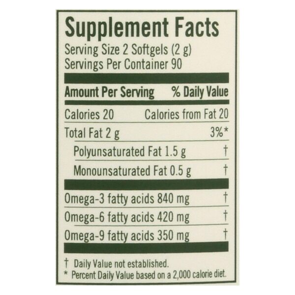 Flora Inc - Udo's Oil 369 Blend - Ea Of 1-180 Sgel - Image 2