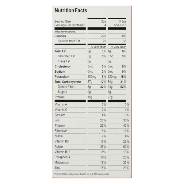 Chickapea Pasta - Pasta - Shells - Case Of 6 - 8 Oz. - Image 2