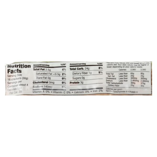 Sesmark Foods Rice Thins - Sesame - Case Of 12 - 4.25 Oz. - Image 2