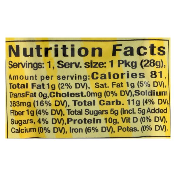 Primal Strips Vegan Jerky - Meatless - Soy - Texas Bbq - 1 Oz - Case Of 24 - Image 2