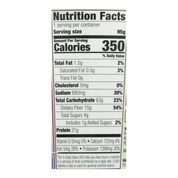 Dr. Mcdougall's Vegan Black Bean And Lime Soup Big Cup - Case Of 6 - 3.4 Oz. - Image 2