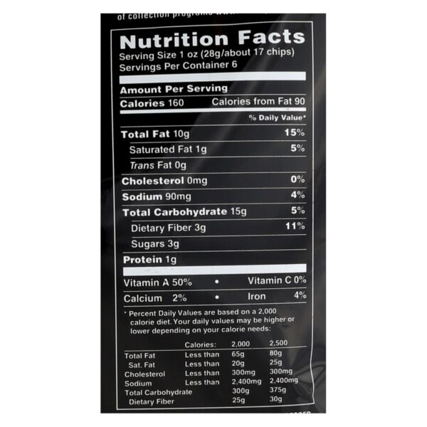Terra Chips - Chips Sweet Potato Sea Salt - Case Of 12 - 5 Ounces - Image 2