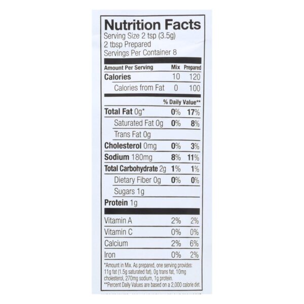 Simply Organic Ranch Salad Dressing Mix - Case Of 12 - 1 Oz. - Image 2