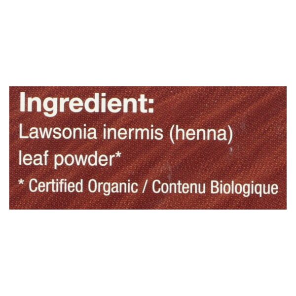 Light Mountain Organic Hair Color And Conditioner - Red - 4 Oz - Image 2
