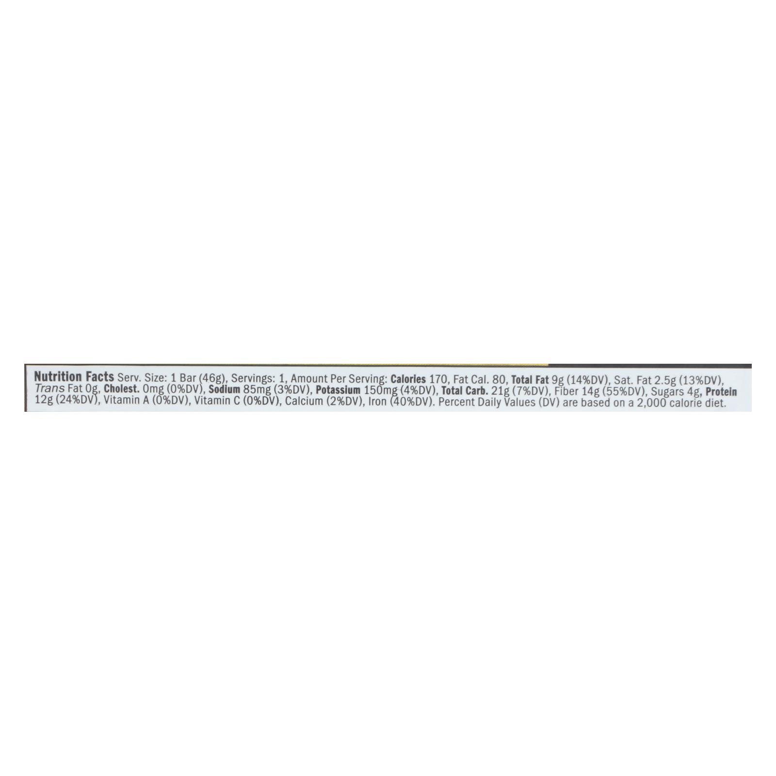 Raw Rev Glo Double Chocolate Brownie Batter Bar  - Case Of 12 - 1.6 Oz - Image 2