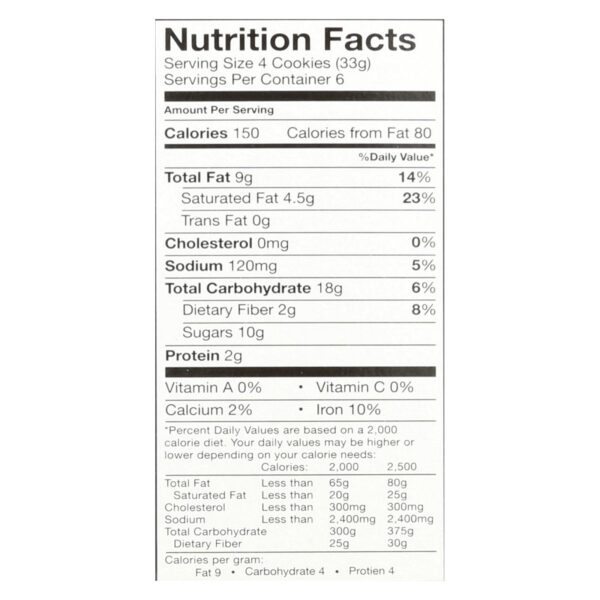 Goodie Girl Cookies Cookies - Mint Slims - Choclt - Case Of 6 - 7 Oz - Image 2