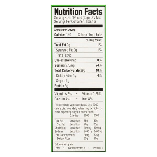 Tony Chachere's Famous Creole Cuisine Creole Jambalaya Dinner Mix  - Case Of 12 - 8 Oz - Image 2