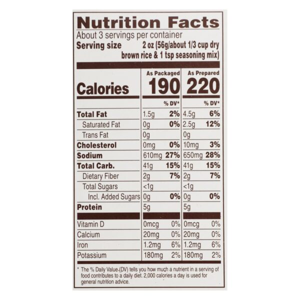 Near East Pilaf Brown Rice - Brown - Case Of 12 - 6.17 Oz. - Image 2