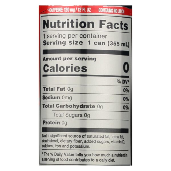 Zevia Zero Calorie Energy Drink - Grapefruit - Case Of 12 - 12 Fl Oz - Image 2