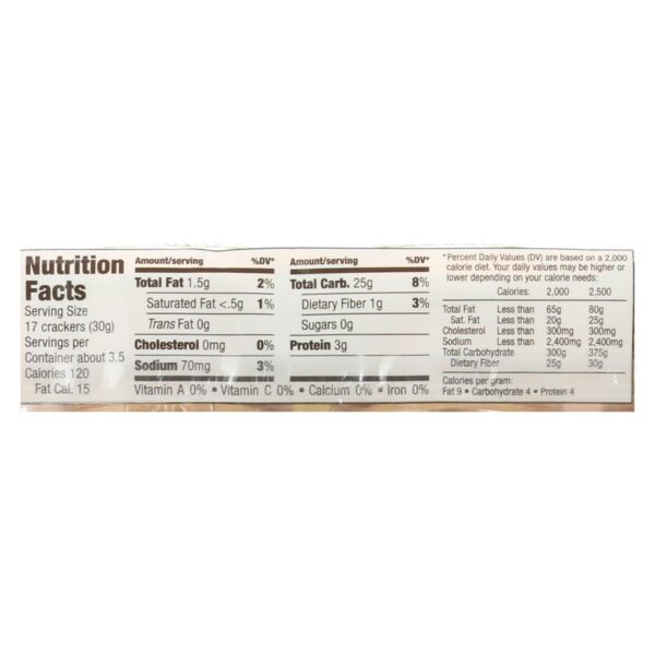 Sesmark Foods Rice Thins - Brown - Case Of 12 - 3.5 Oz. - Image 2