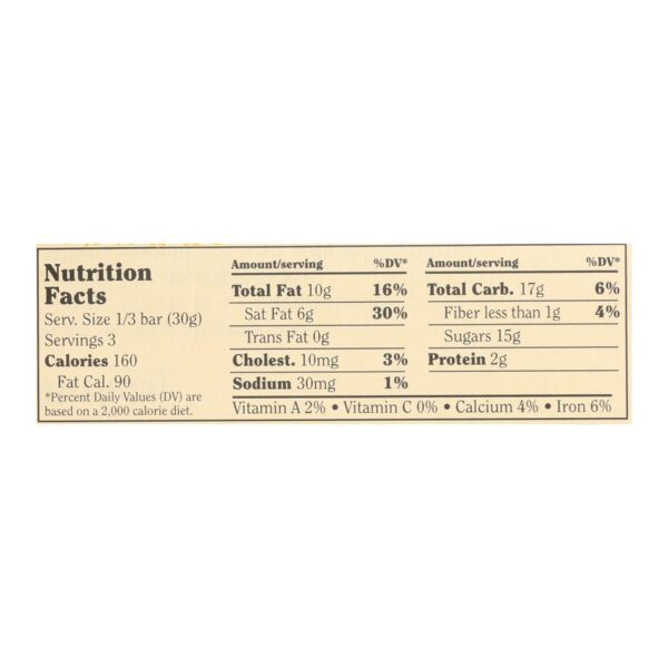 Chocolove Xoxox - Premium Chocolate Bar - Milk Chocolate - Toffee And Almonds - 3.2 Oz Bars - Case Of 12 - Image 2