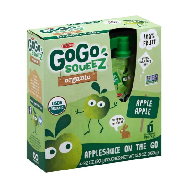 Gogo Squeeze Sauce - Apple - Case Of 12 - 3.2 Oz. - Image 3