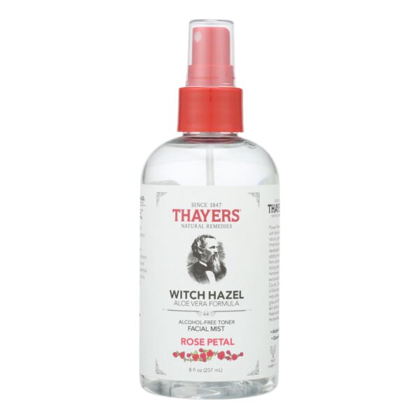 Thayers - Witch Hazel Facial Mist - Rose Petal - 8 Fz