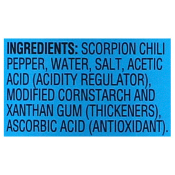 Woodstock - Hot Sauce Scorpion Pepper - Case Of 12-5 Fz - Image 2