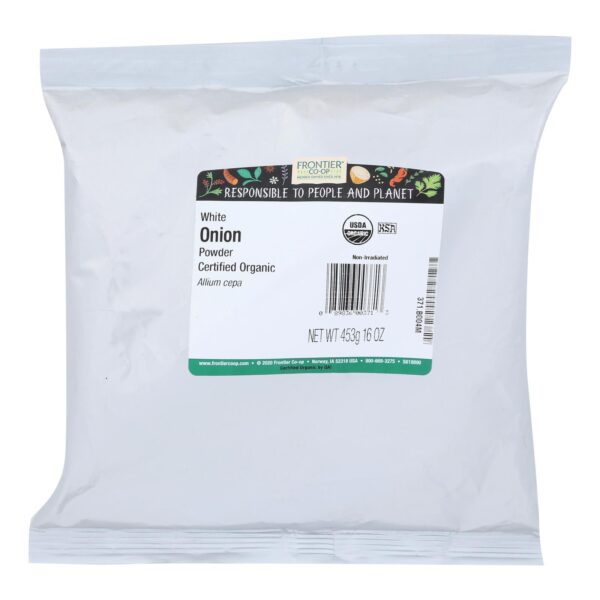 Frontier Herb Onion Organic Powder - Single Bulk Item - 1lb - Image 2