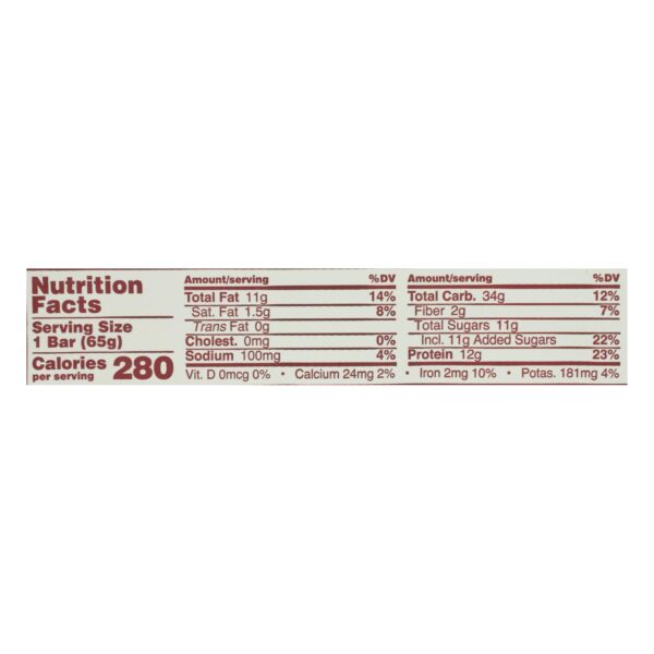 Gomacro - Bars Maple Sea Salt - Case Of 12 - 2.3 Oz - Image 2